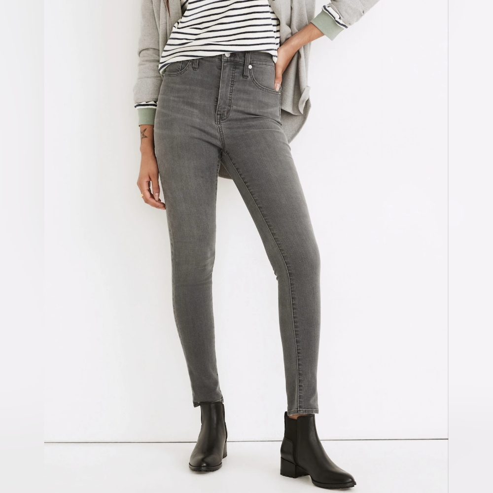 Madewell 11" High-Rise Skinny Jeans | Levin Wash Retro Pocket 25